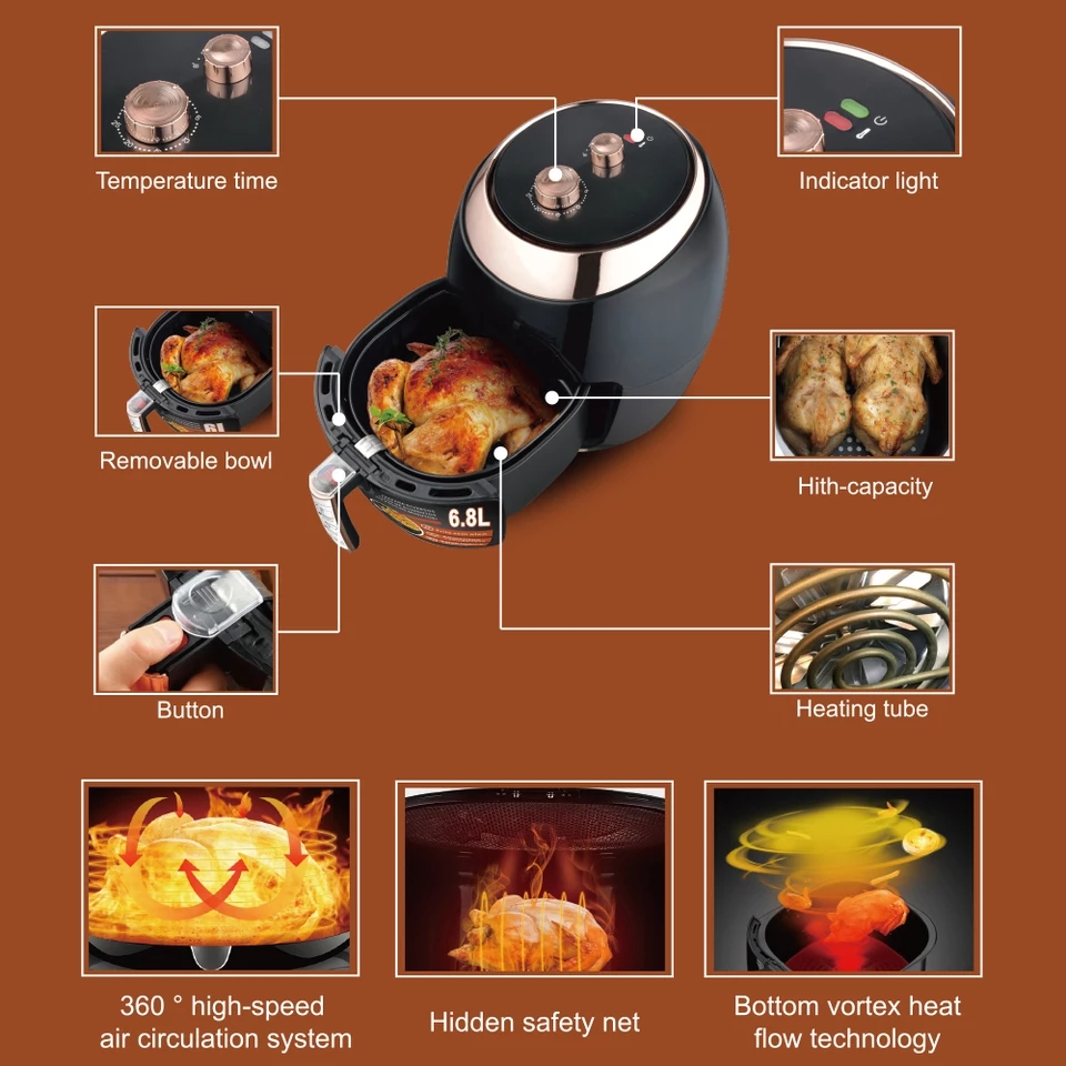 haeger 8 in 1 air fryer – EazyBuy Stores